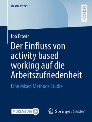 cover image of Der Einfluss von activity based working auf die Arbeitszufriedenheit